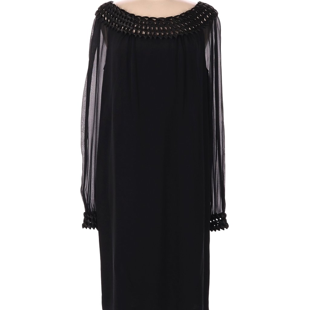 Vivienne Tam Size 8 100% Silk Cocktail Dress